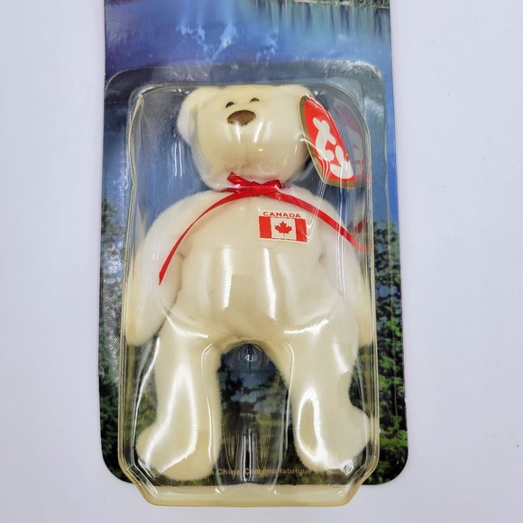 TY Teenie Beanie Baby Maple The Bear Retired 1999 McDonalds Toy New Read - Picture 5 of 9